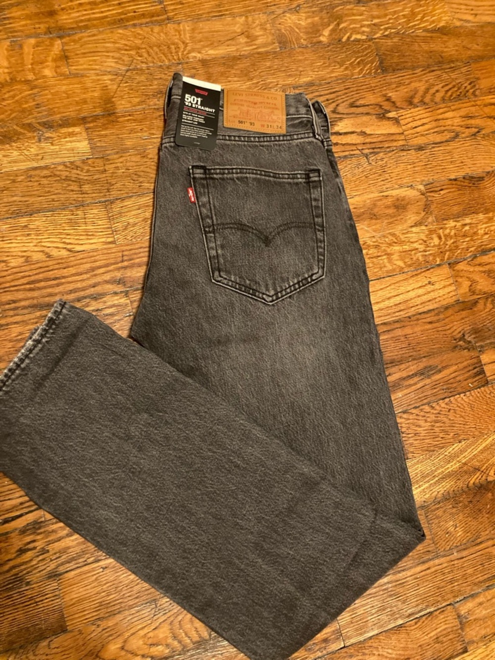 Levi’s Men’s 501 '93 Straight fit jeans - gray - Picture 2 of 5